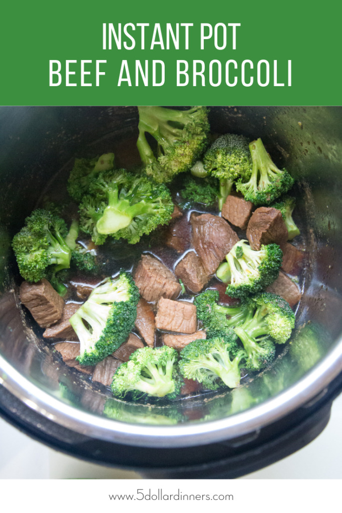 instant pot beef and broccoli