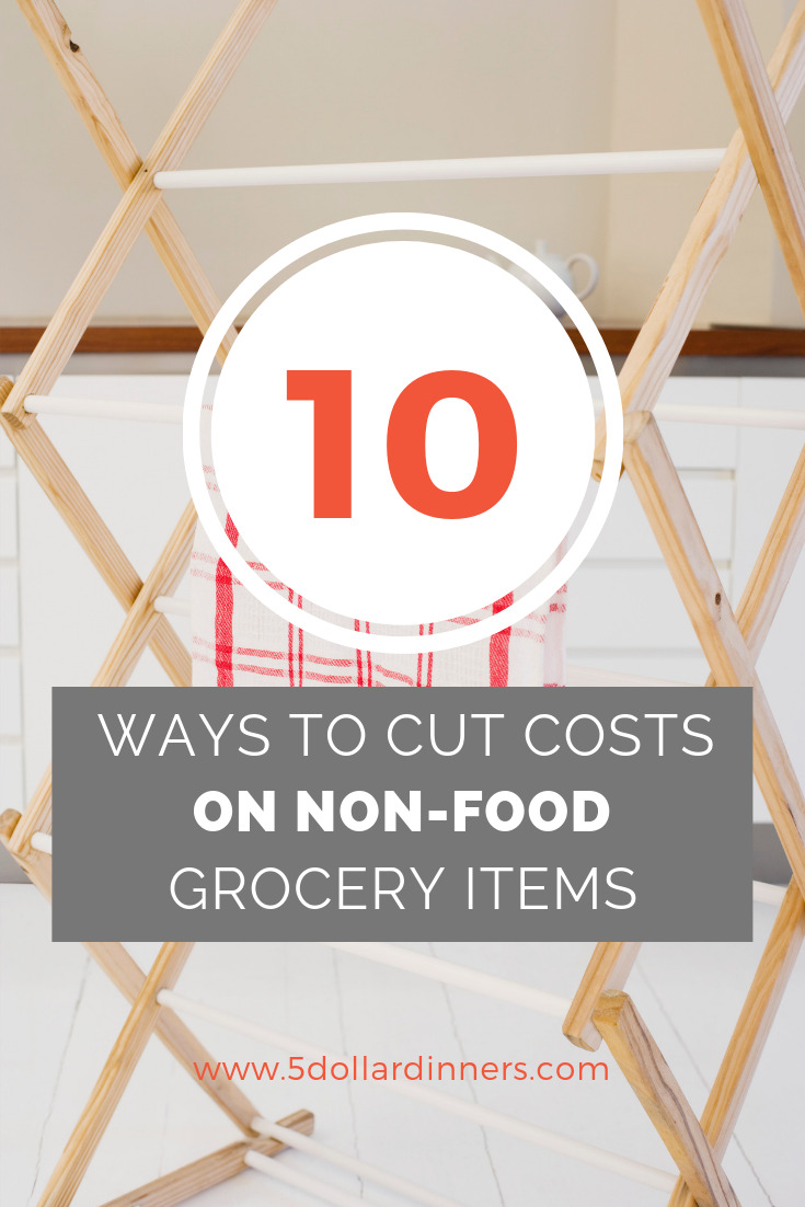 10 Ways to Cut Costs Non-Food Grocery Items