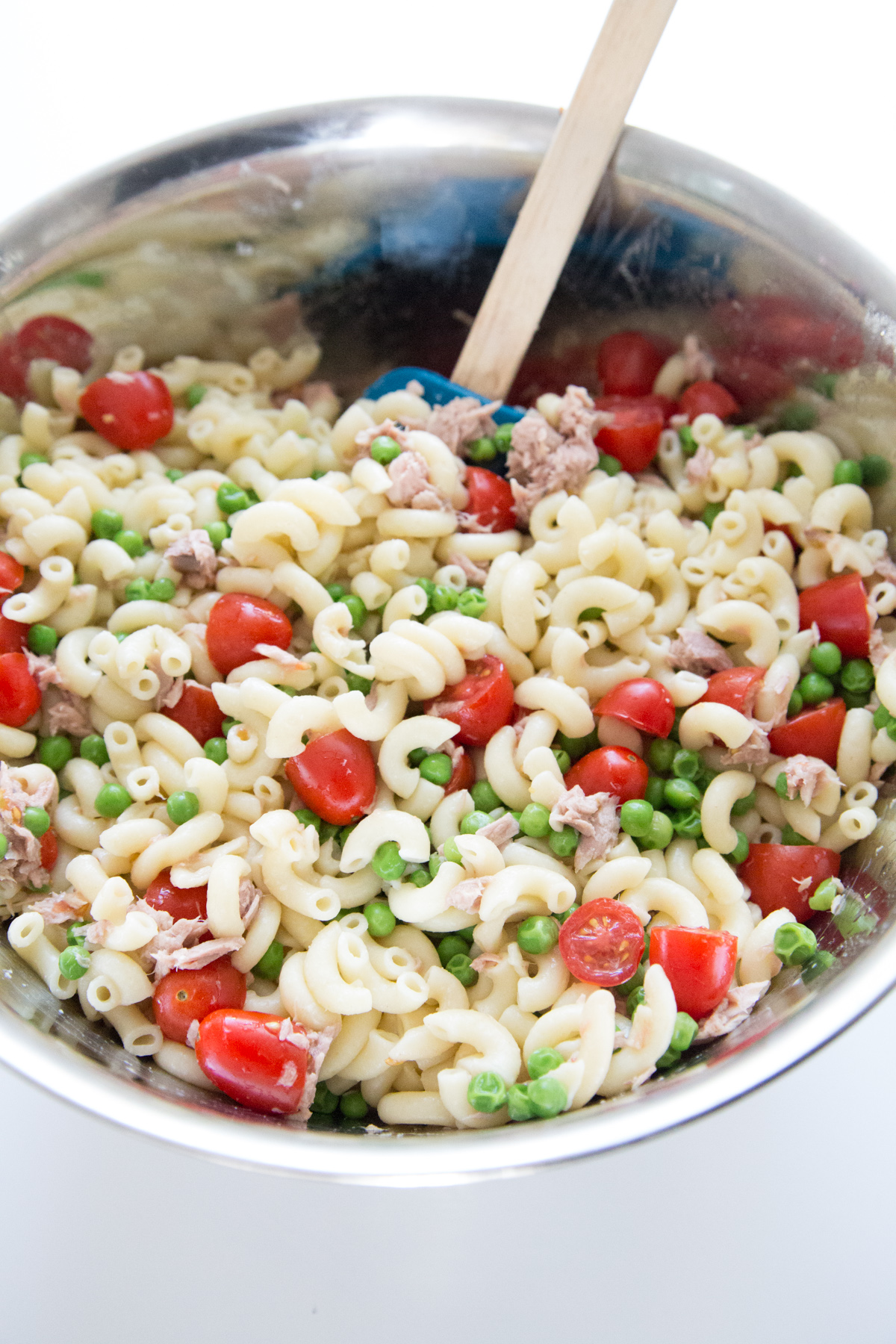 summer tuna pasta salad