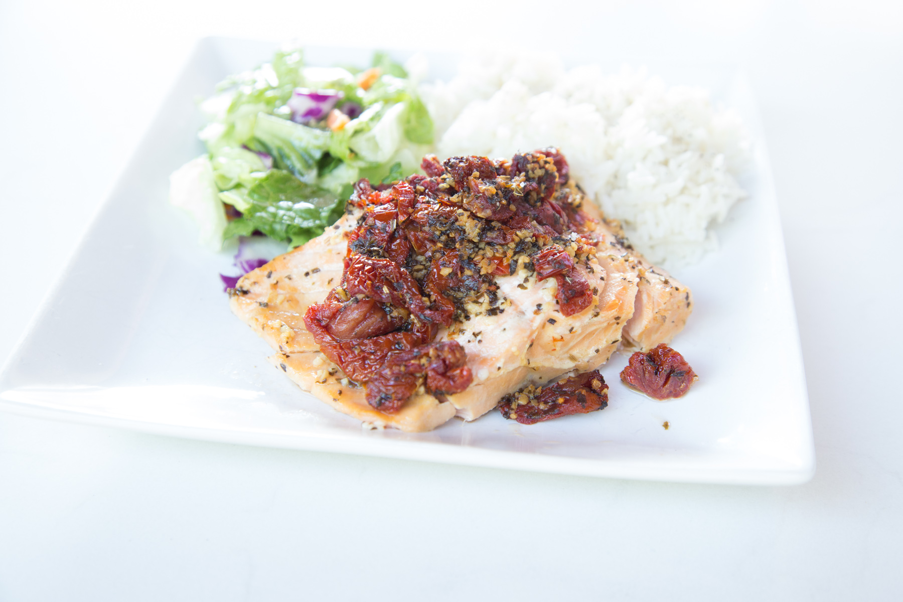 sun-dried tomato salmon