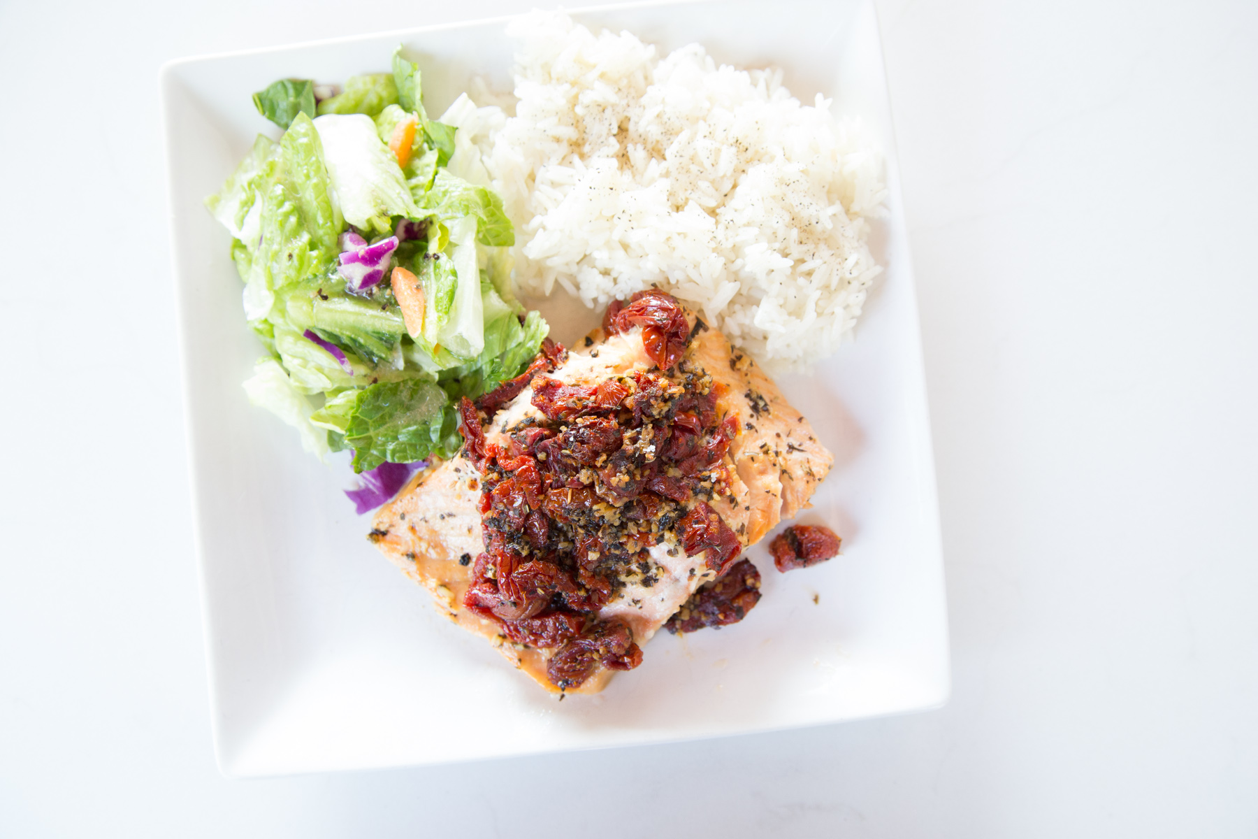 sun-dried tomato salmon