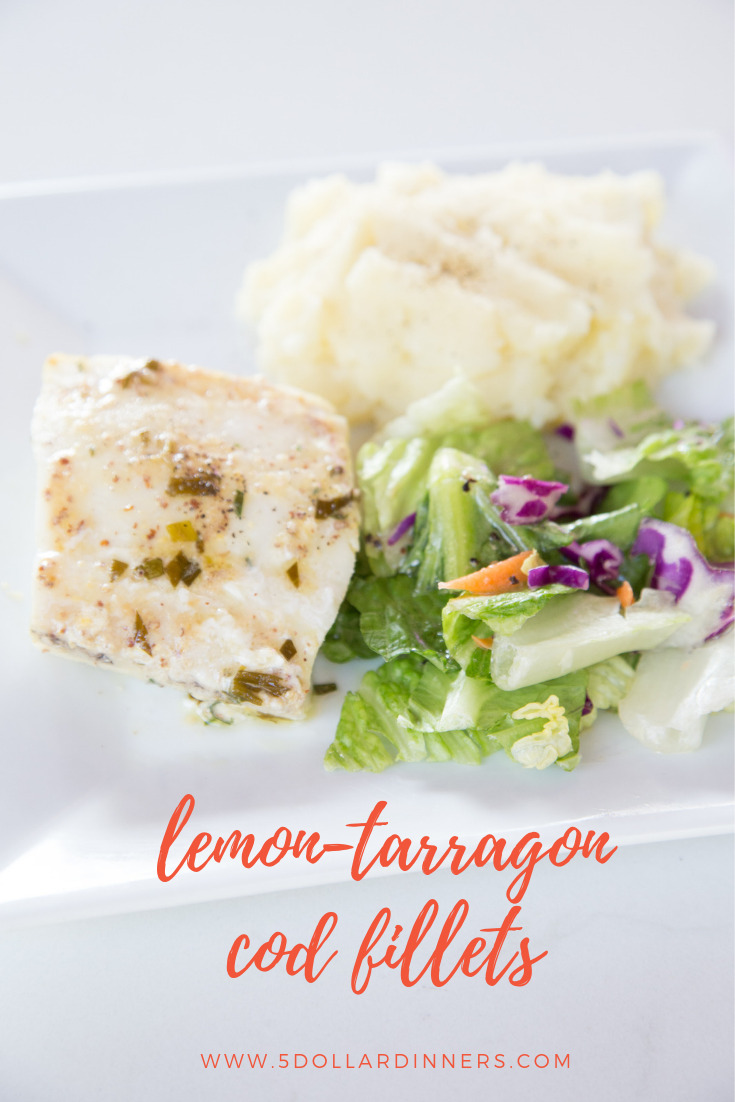 lemon tarragon cod