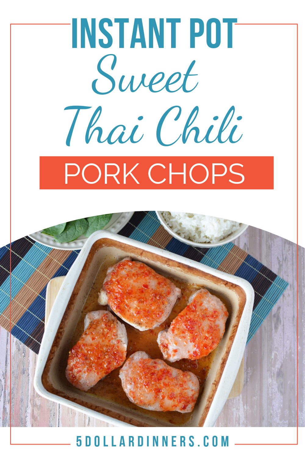 Instant Pot Sweet Chili Pork Chops Recipe