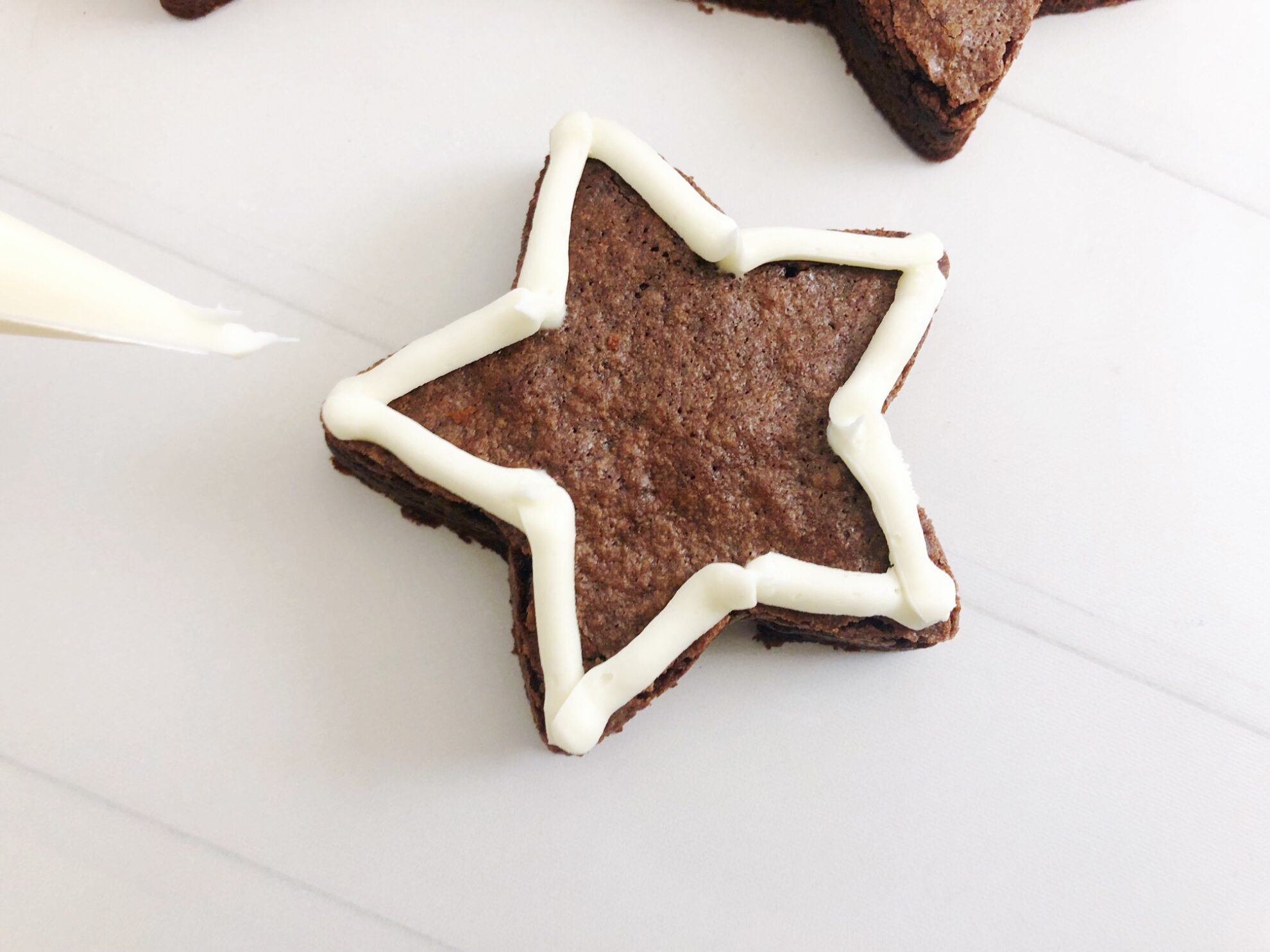 Star-Shaped Brownies - Patriotic Dessert