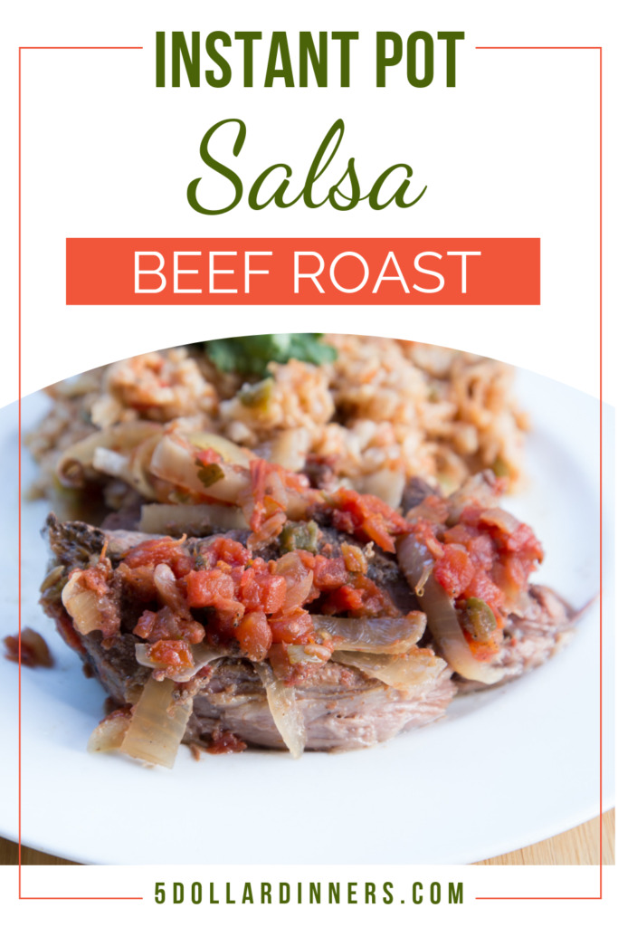 Instant Pot Beef Roast with Salsa and Peppers