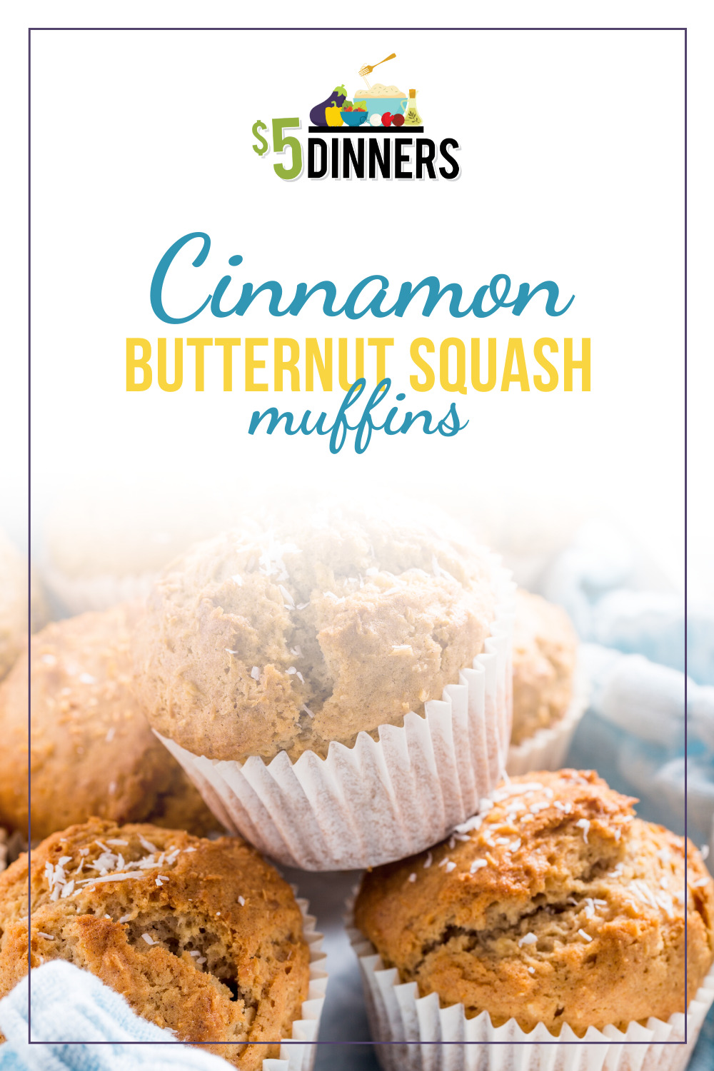 cinnamon butternut squash muffins