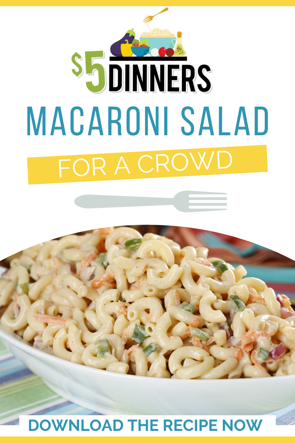 macaroni salad for a crowd