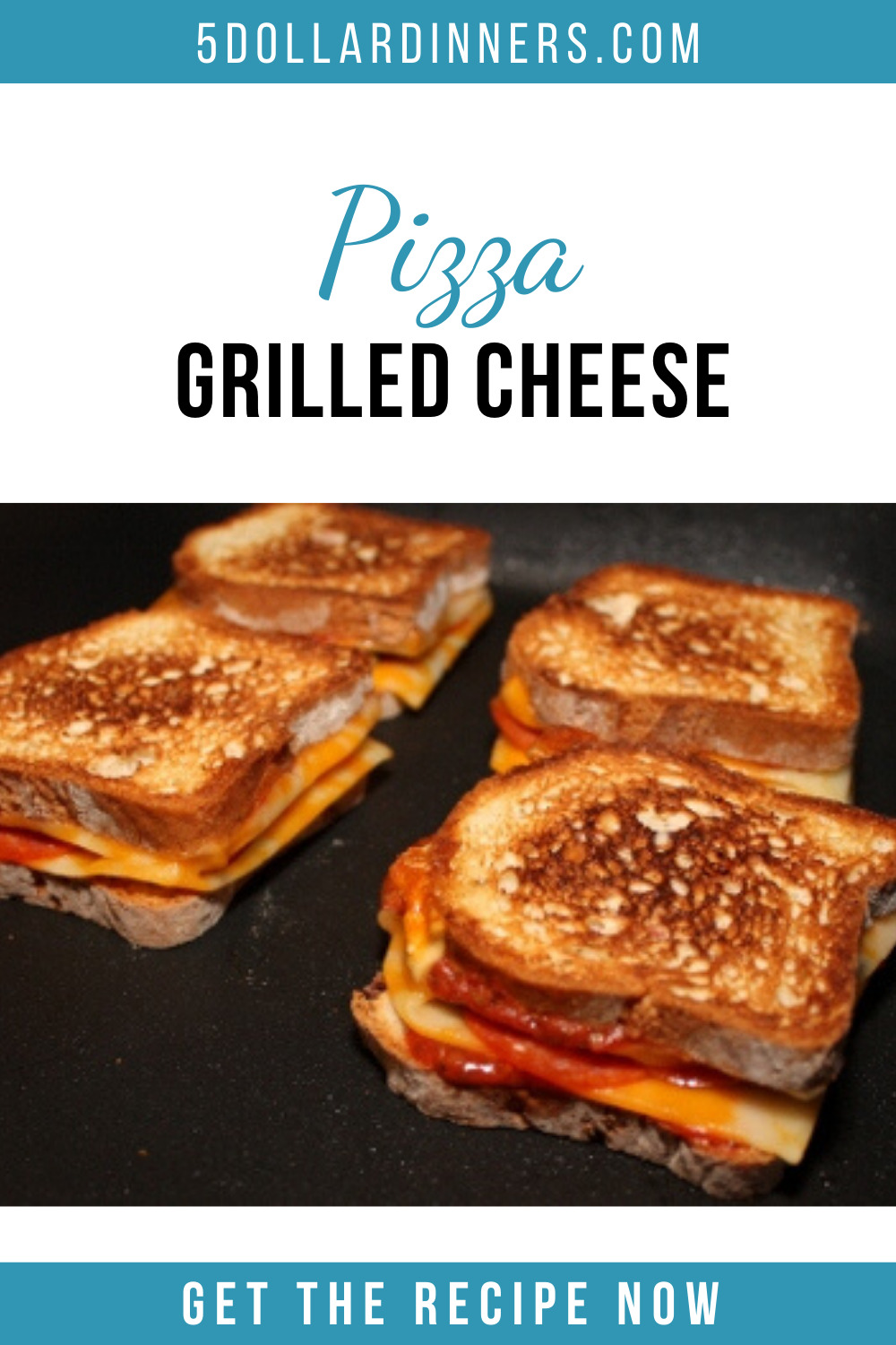 pizza grilled cheese sandwiches