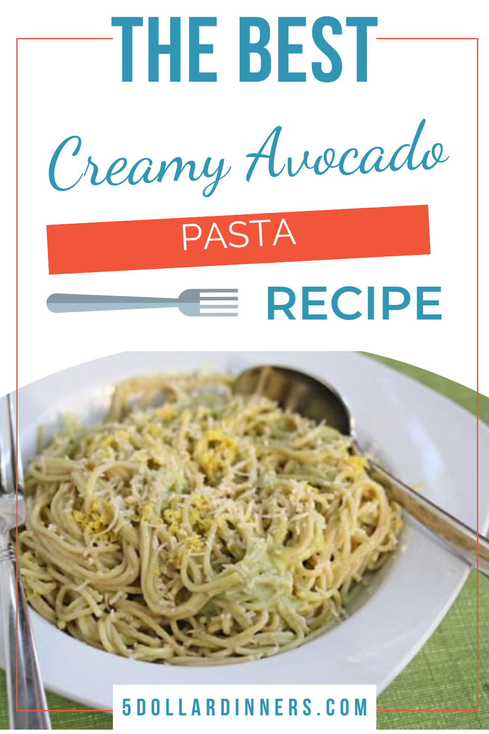 creamy avocado pasta