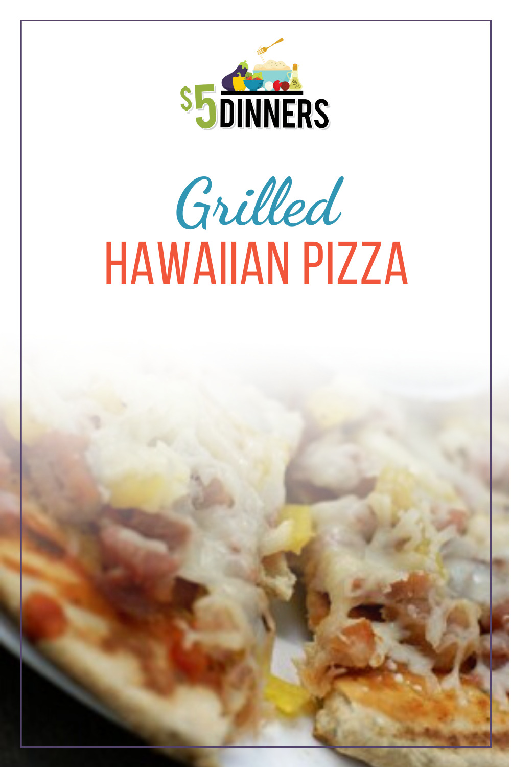 grilled hawaiian pizza