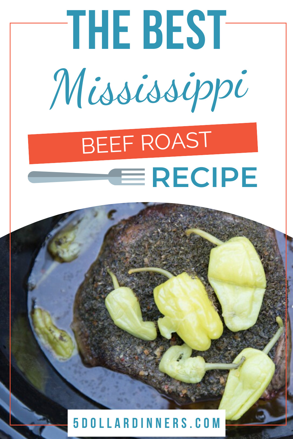 slow cooker mississippi beef roast