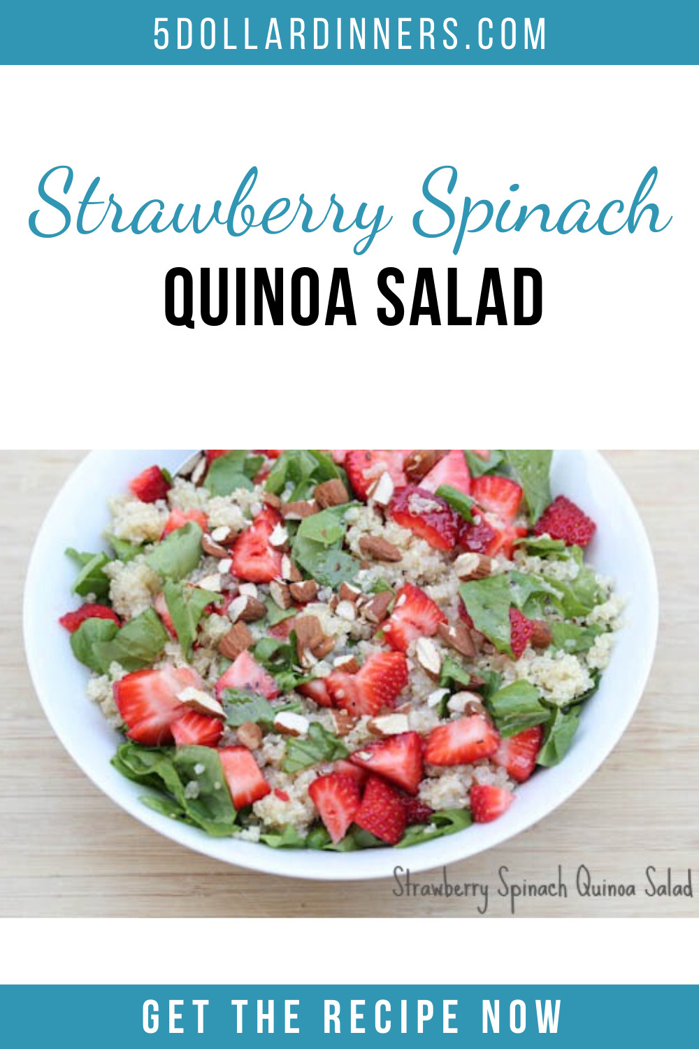 strawberry spinach quinoa salad