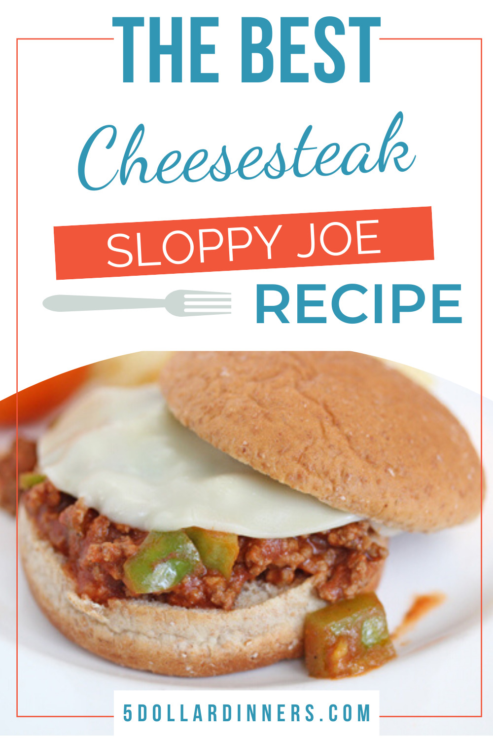 cheesesteak sloppy joes