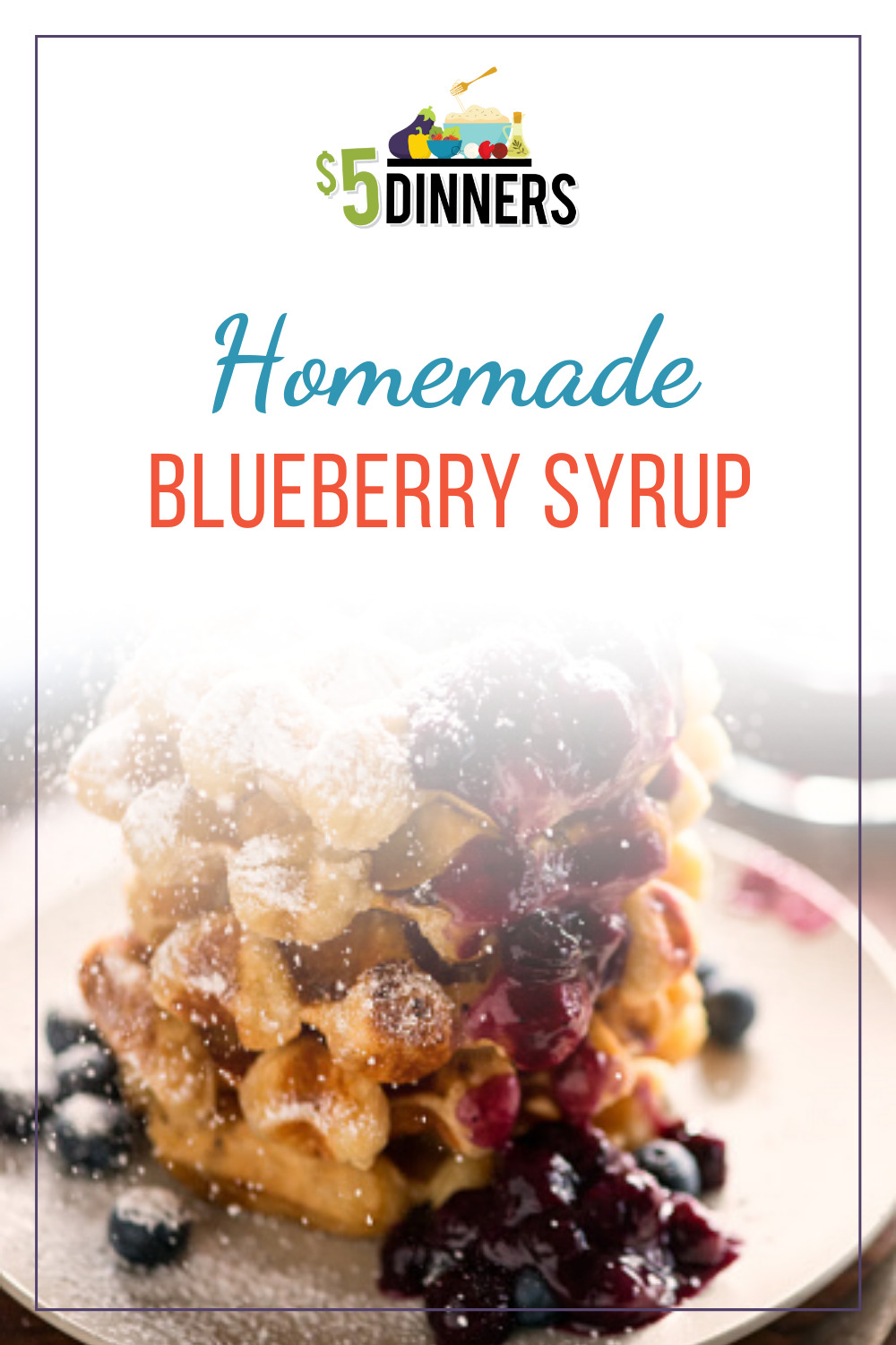 homemade blueberry syrup