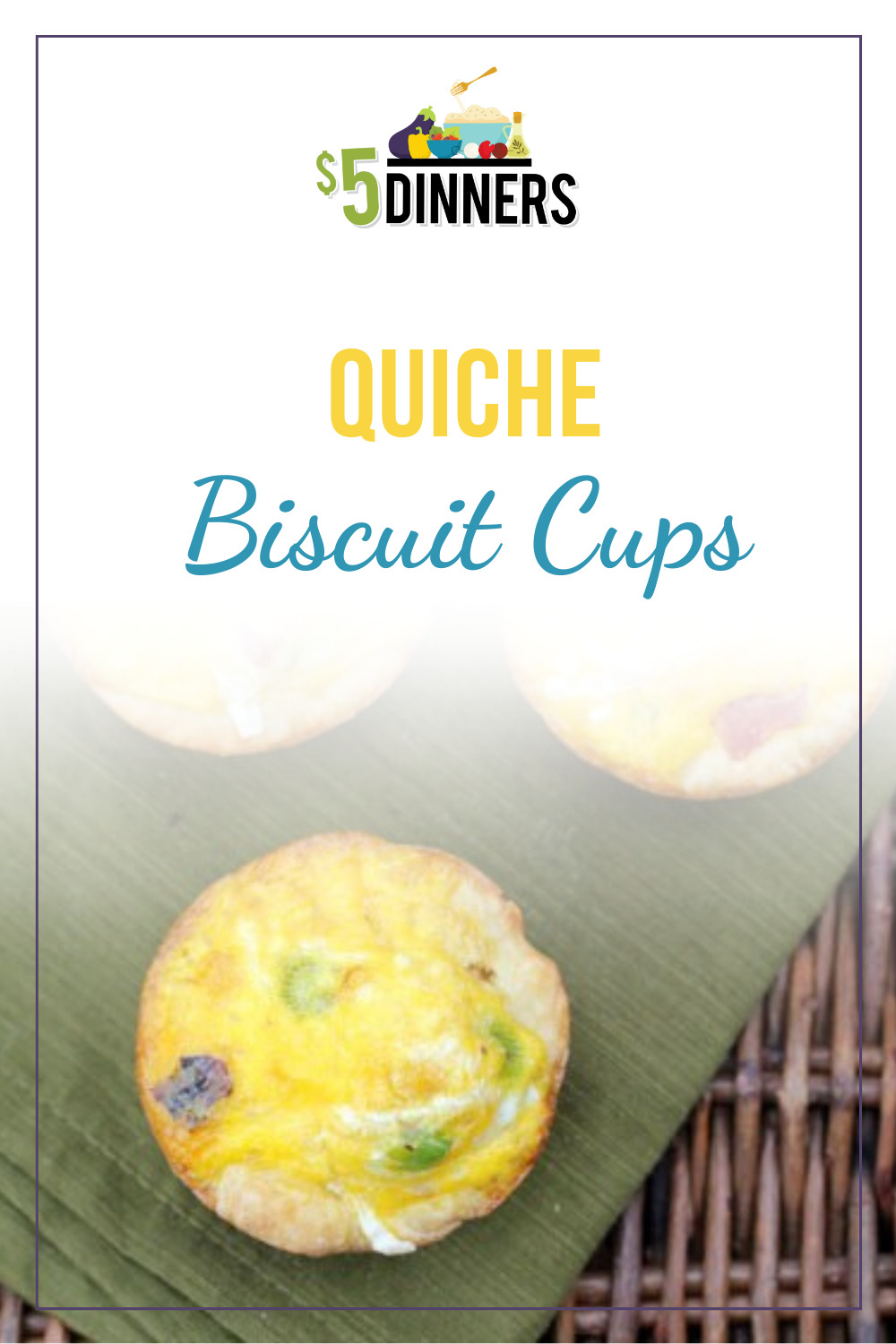 quiche biscuit cups