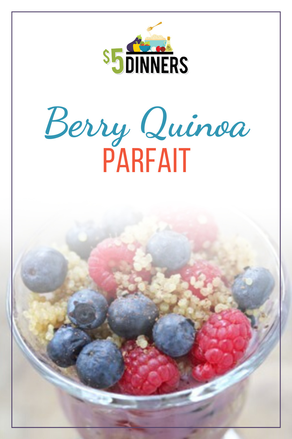 berry quinoa parfait