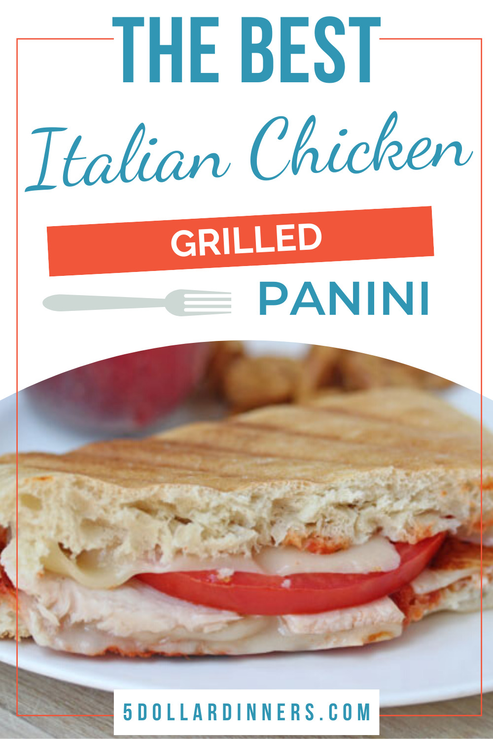 grilled italian chicken panini