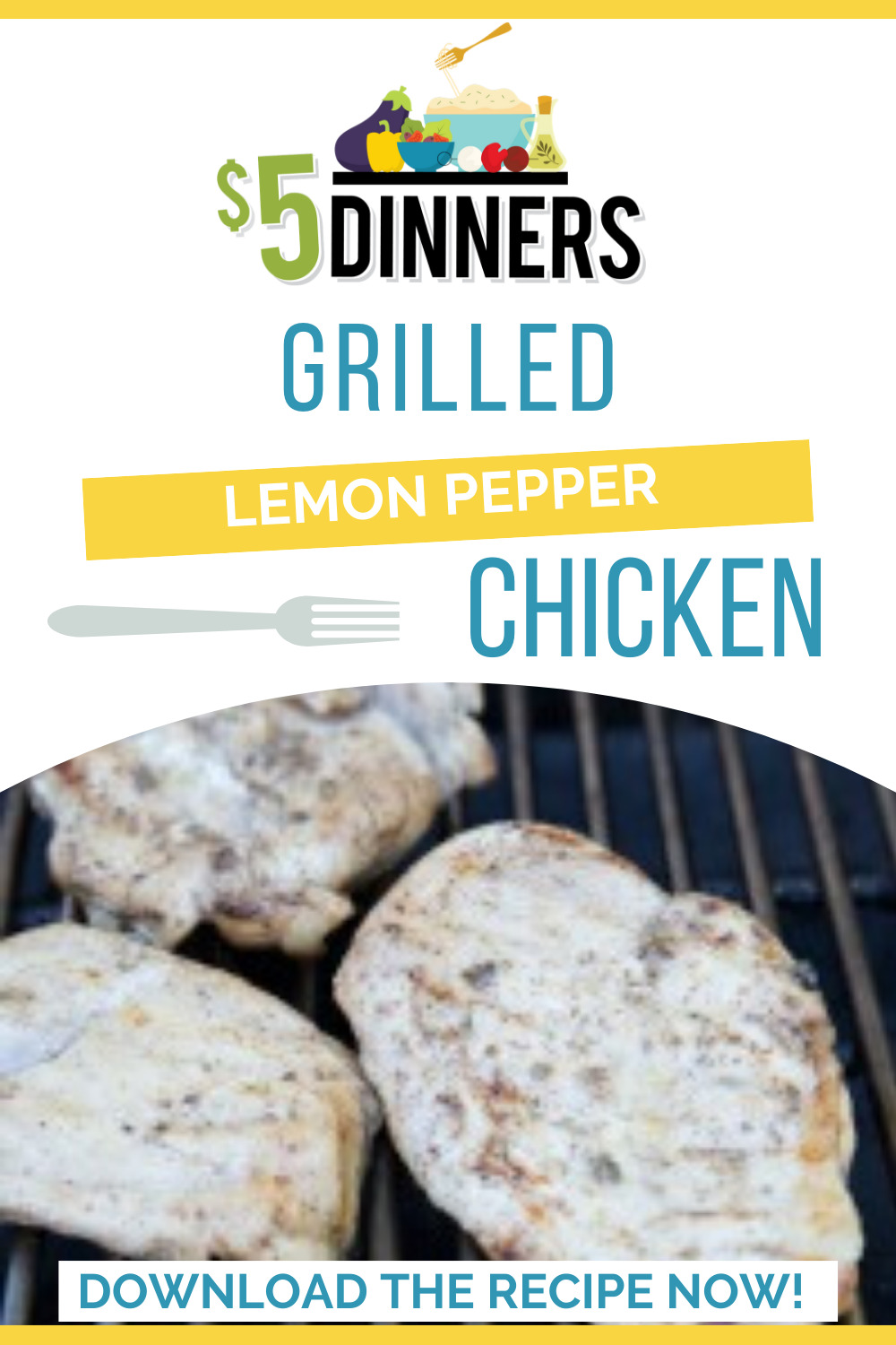 grilled lemon pepper chicken