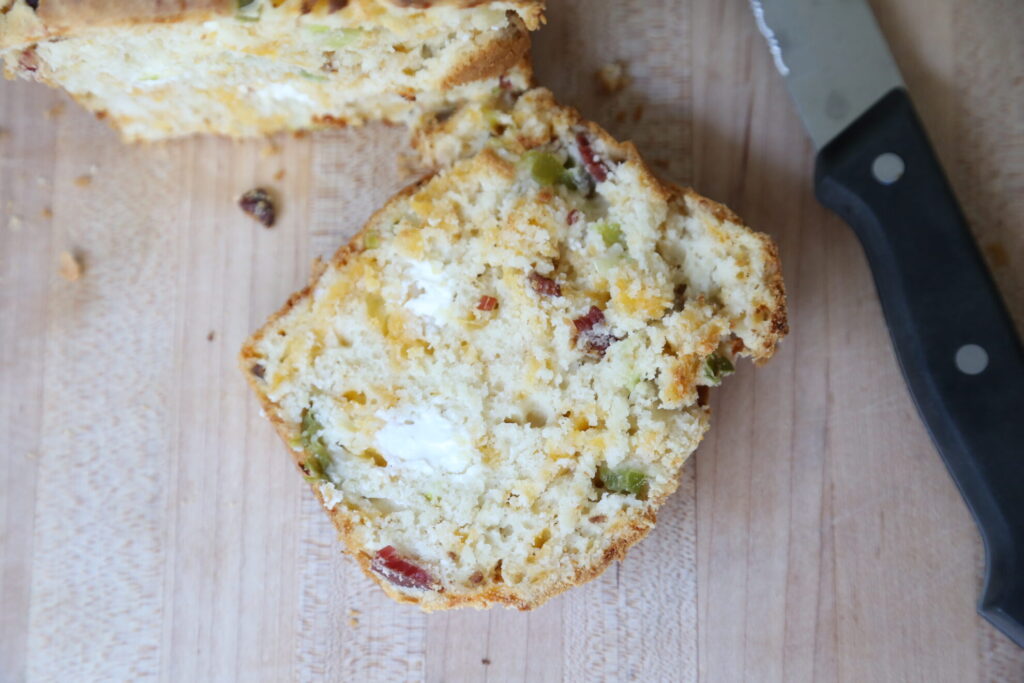 jalapeno popper quick bread