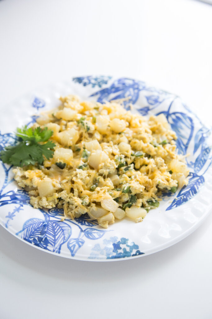 poblano breakfast scramble