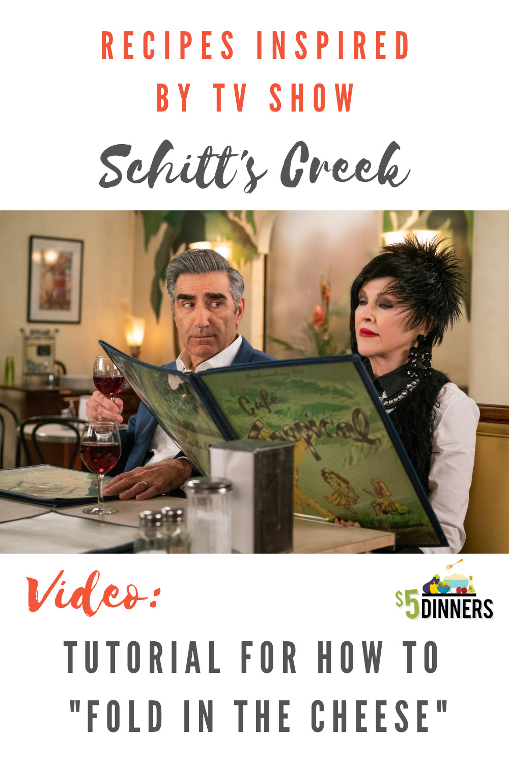 Schitt's Creek Fans Recipes Inspired by the Show & How to "Fold in the