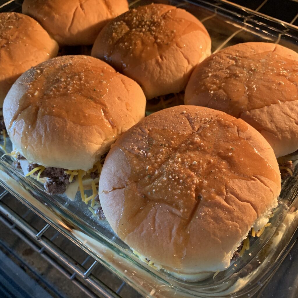 baked cheeseburgers