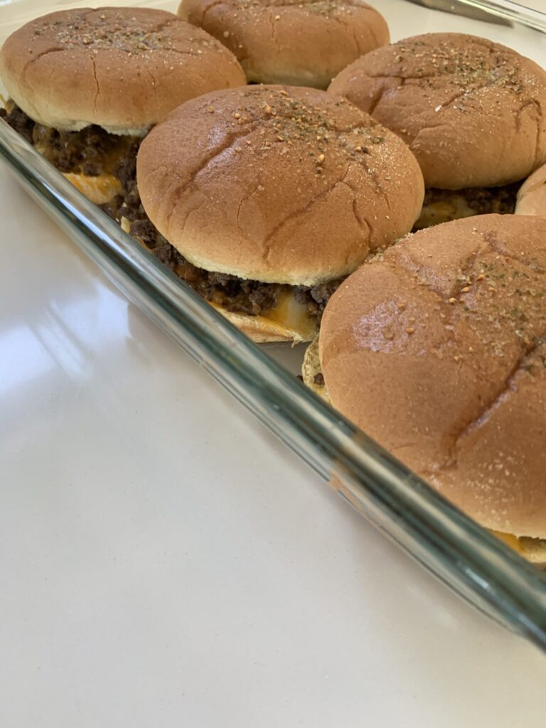 baked cheeseburgers