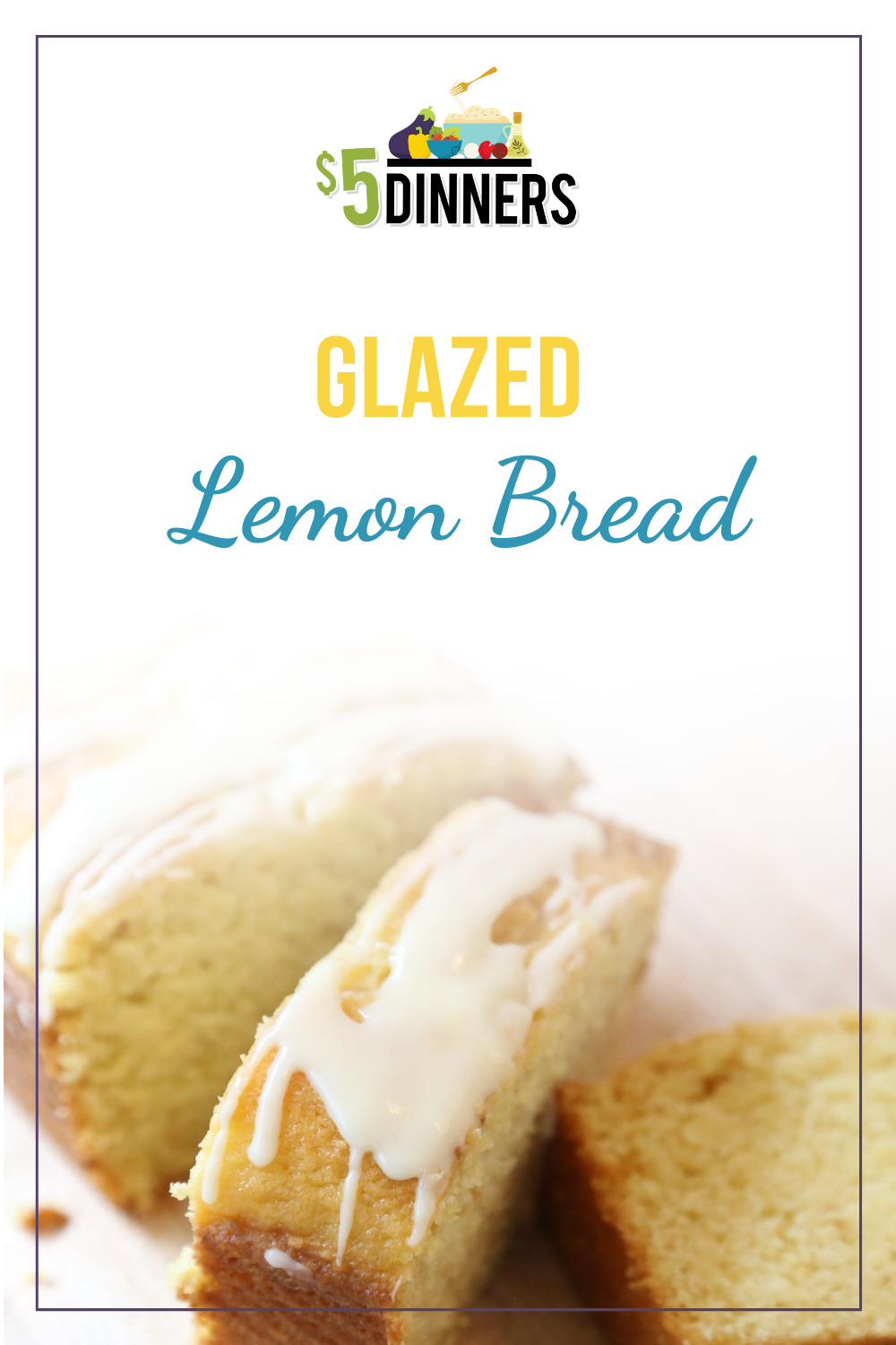 glazed lemon bread