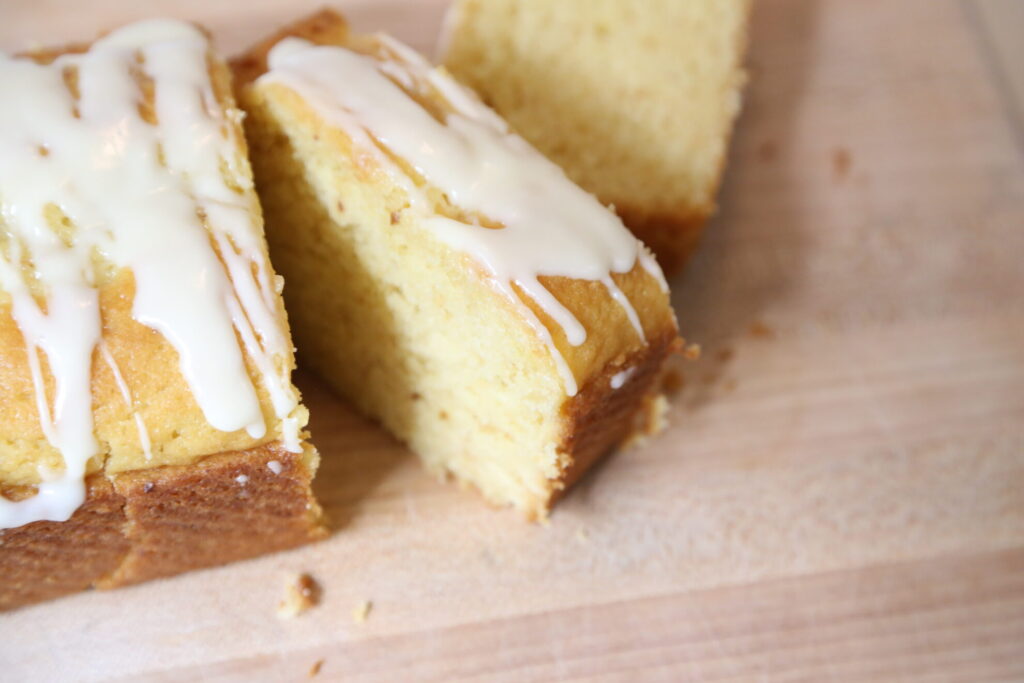 glazed lemon bread