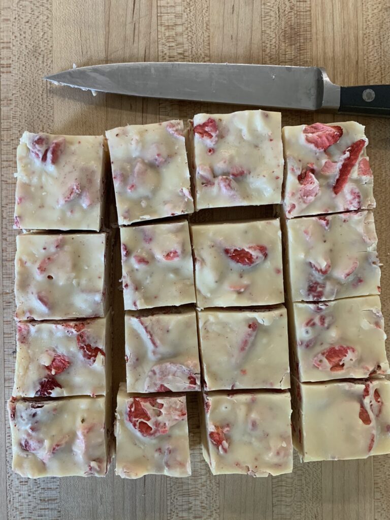 pink drink fudge