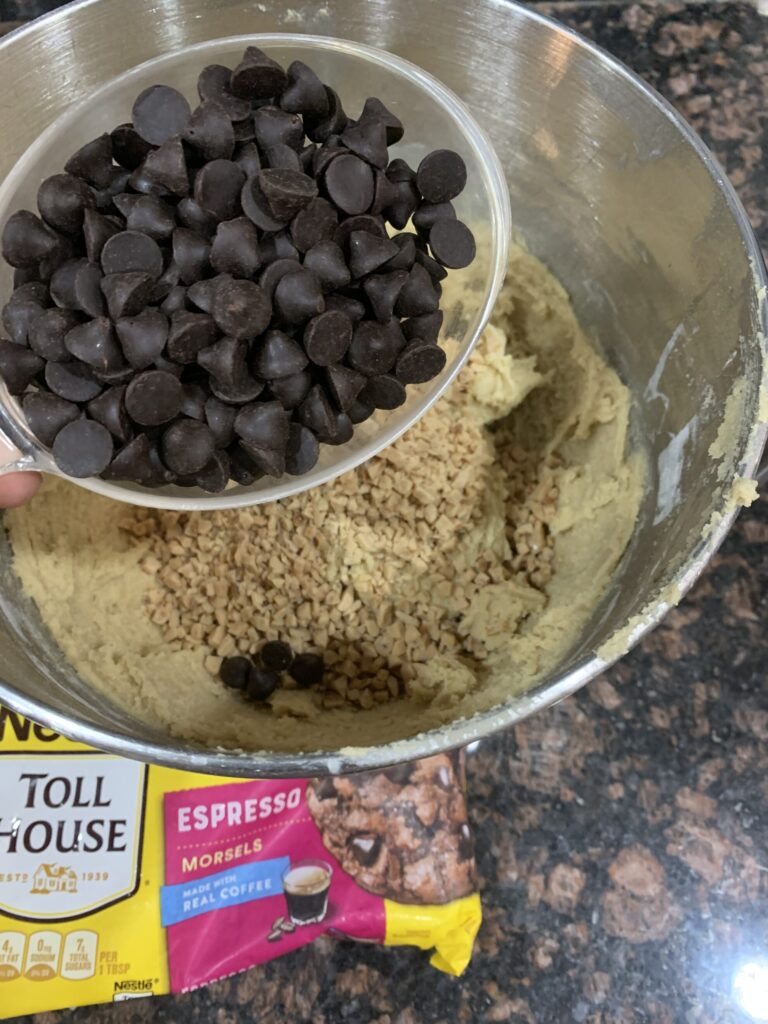 salted caramel mocha cookies