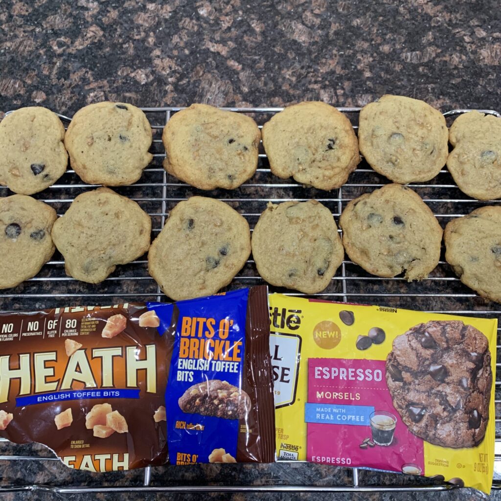 salted caramel mocha cookies