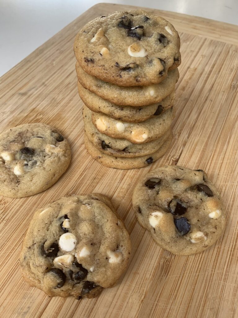 white chocolate mocha cookies