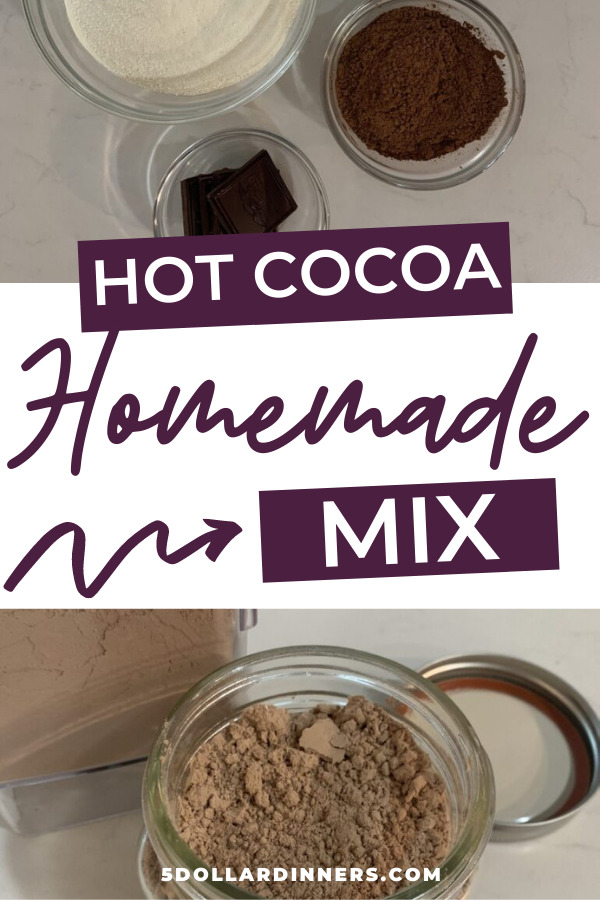 homemade hot cocoa mix