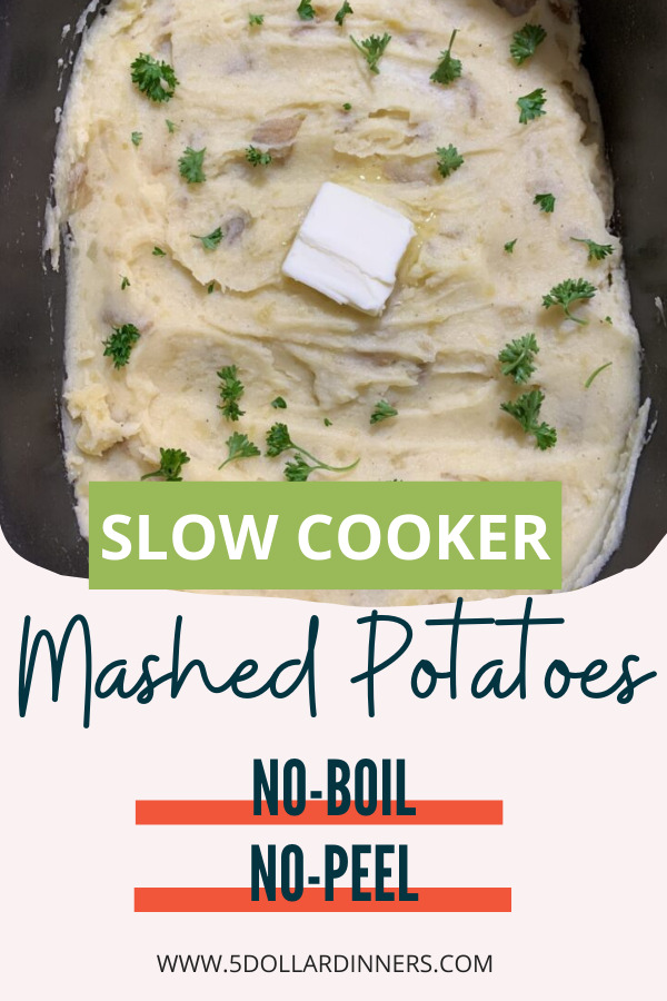 slow cooker mashed potatoes