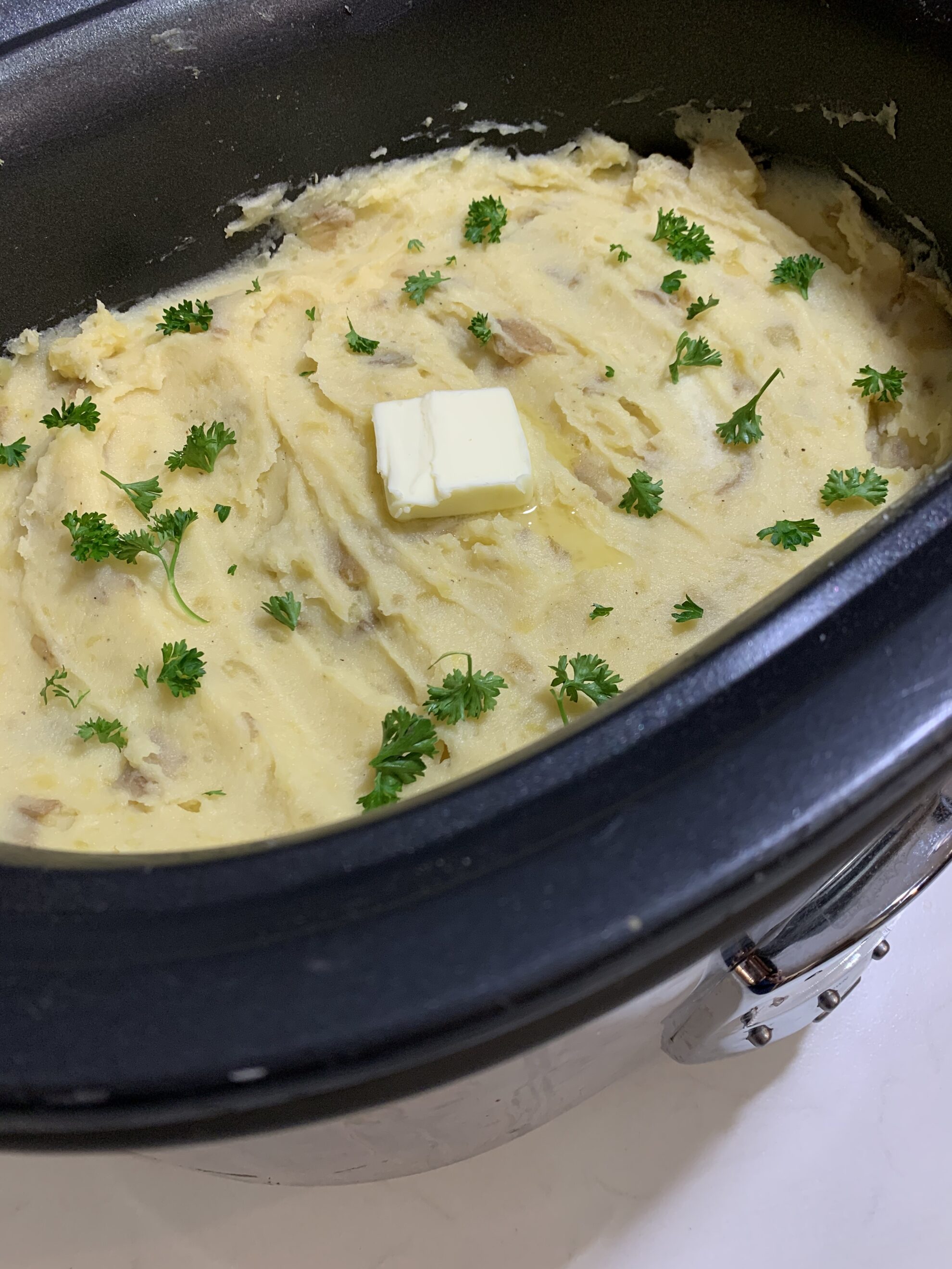 NoPeel, NoBoil Slow Cooker Mashed Potatoes 5 Dinners