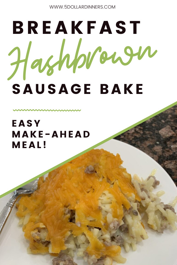 hashbrown sausage bake