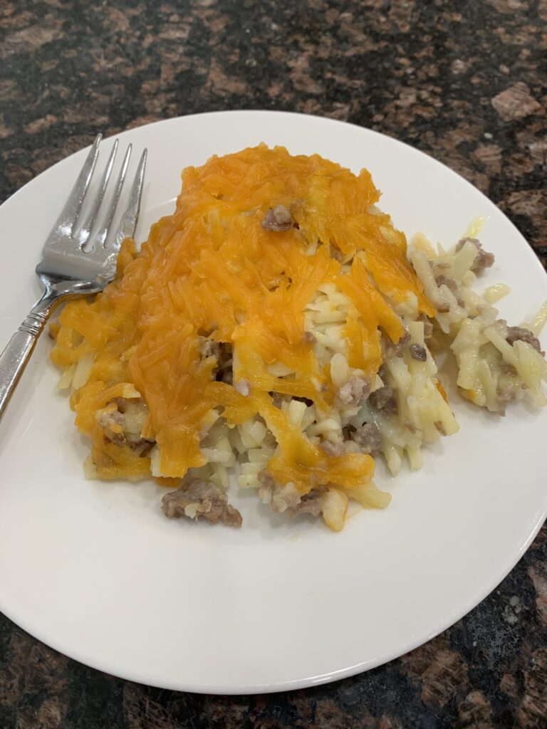 Hashbrown Sausage Bake - $5 Dinners | Recipes, Meal Plans, Coupons