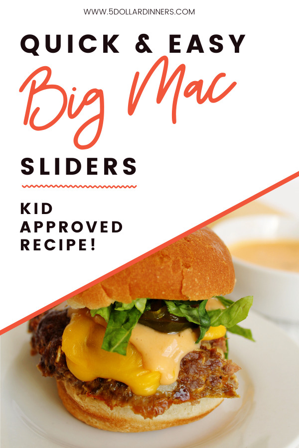 big mac sliders