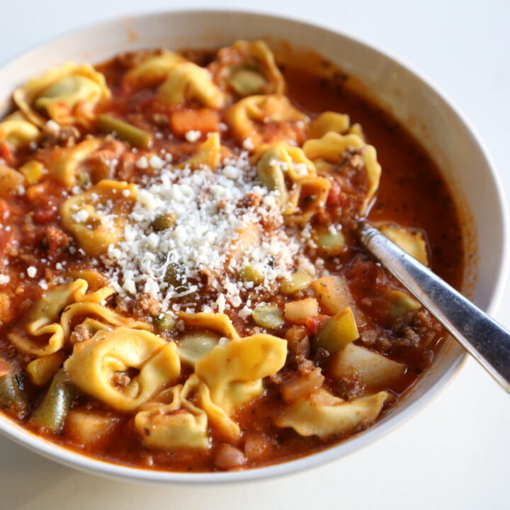 Tortellini & Vegetable Soup - $5 Dinners | Budget Recipes, Meal Plans ...