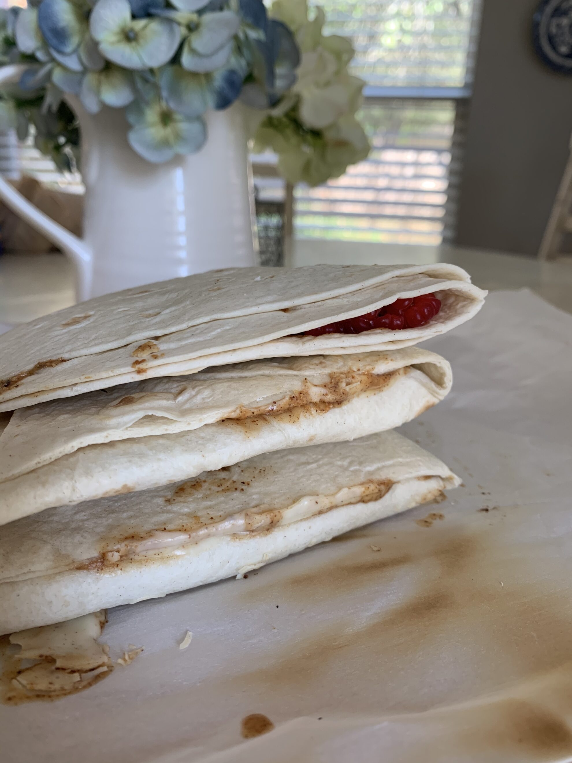 Raspberry Chocolate "Tortilla Wrap"-image