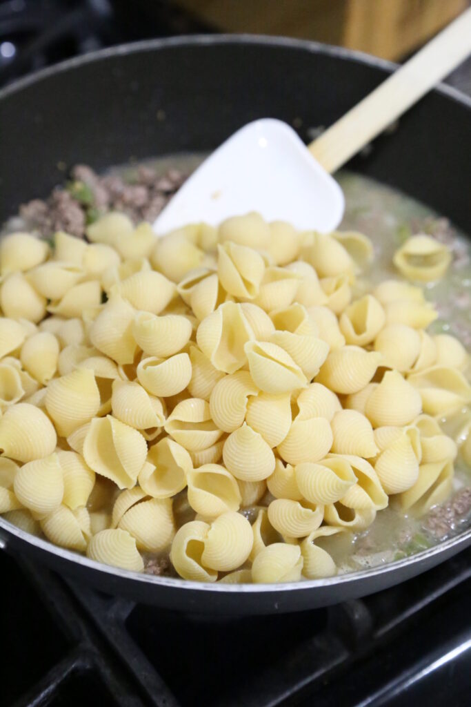 philly cheesesteak goulash