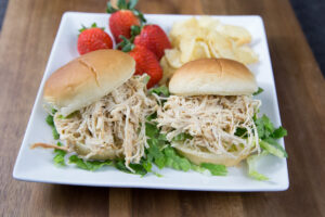 chicken caesar sliders