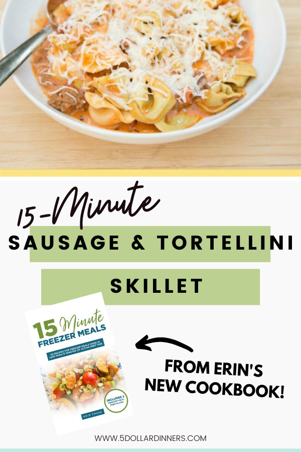sausage and tortellini skillet