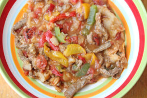 beef fajita skillet