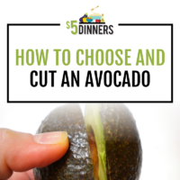how to choose and cut avocado