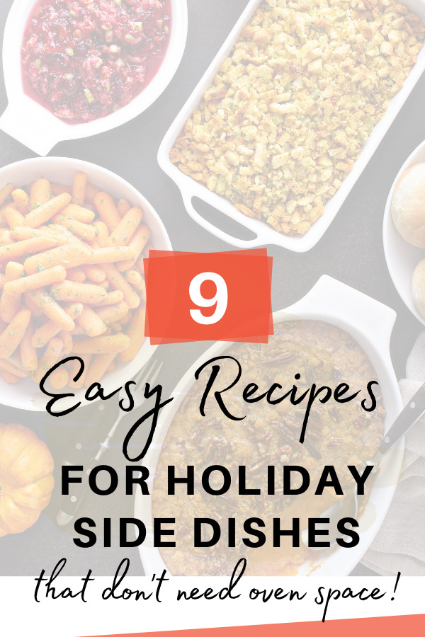 holiday side dish recipes for the slow cooker and instant pot