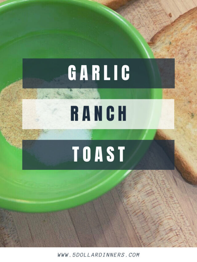 BEST SEASONING: Garlic Ranch Seasoning Mix