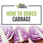 how to shred cabbage