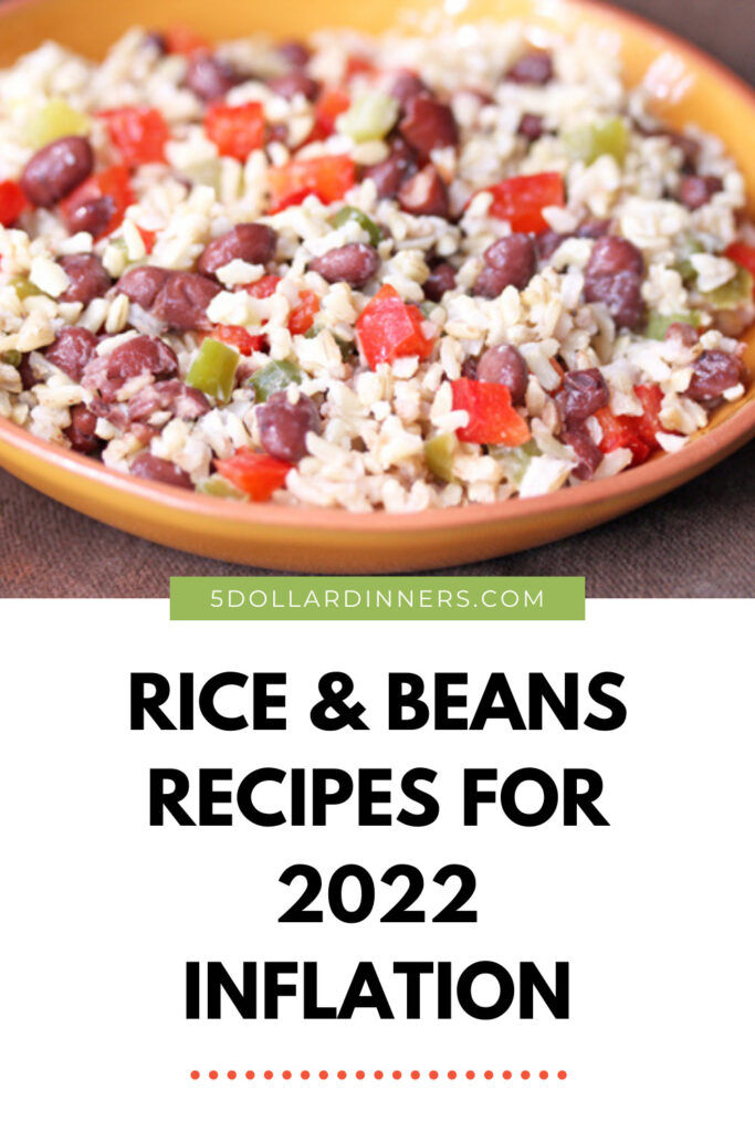 rice and beans recipes inflation